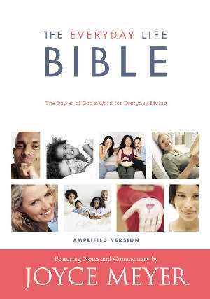 Amplified The Everyday Life Bible HB - Joyce Meyer
